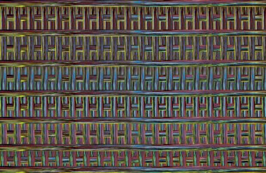 Geometrik kaplamalı güzel renklere sahip Soyut Tasarım, Yaratıcılık Arkaplanı