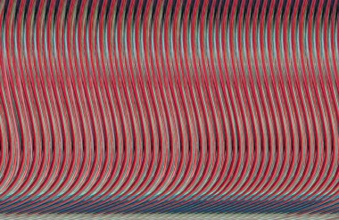 Kapak tasarımı, renkli gradyan, gelecek geometrik desen