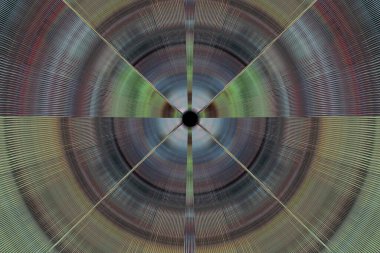 Çizgileri ve soyut arkaplanı olan renkli geometrik desen