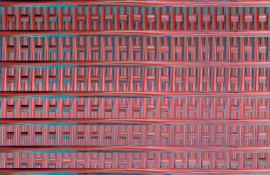 Geometrik kaplamalı güzel renklere sahip Soyut Tasarım, Yaratıcılık Arkaplanı