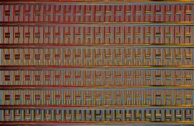 Geometrik kaplamalı güzel renklere sahip Soyut Tasarım, Yaratıcılık Arkaplanı