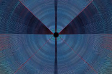 Çizgileri ve soyut arkaplanı olan renkli geometrik desen