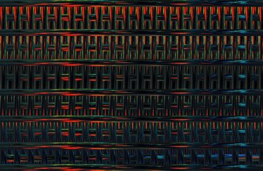 Geometrik kaplamalı güzel renklere sahip Soyut Tasarım, Yaratıcılık Arkaplanı