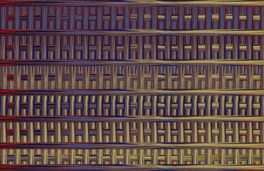 Geometrik kaplamalı güzel renklere sahip Soyut Tasarım, Yaratıcılık Arkaplanı