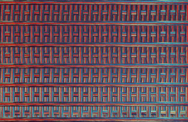 Geometrik kaplamalı güzel renklere sahip Soyut Tasarım, Yaratıcılık Arkaplanı