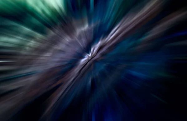 Acceleration Speed Motion Light Stripes Moving Fast Dark Background — Stock Photo, Image