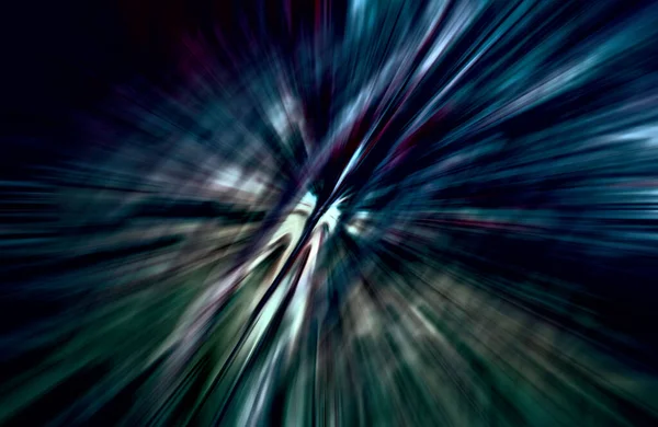 Abstract Light Motion Dark Background Copy Space Flyer Wallpaper — Stock Photo, Image