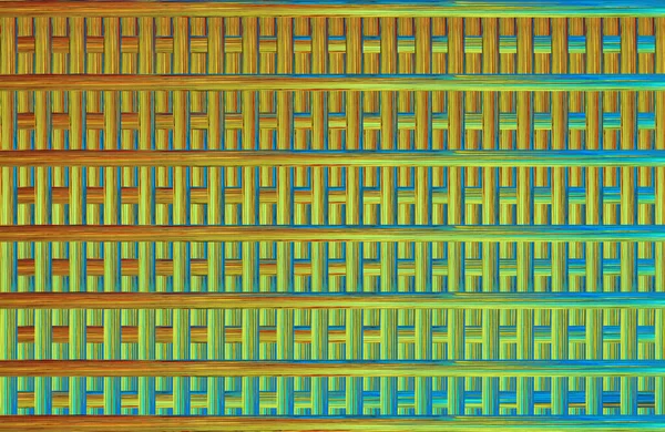 美しい色で幾何学的なタイルのカラフルなテクスチャの創造性の背景を持つ抽象的なデザイン — ストック写真