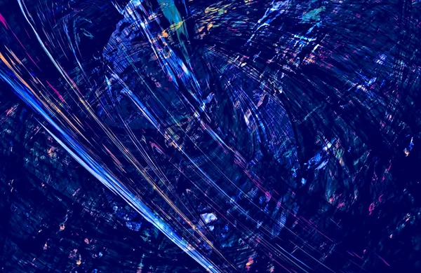 Soyut Mavi duvar kağıdı kapağı, hareket halindeki desen çizgileri, boşluğu kopyala 