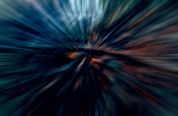 Абстрактное Легкое Движение Темный Фон Обои Космических Листовок — стоковое фото
