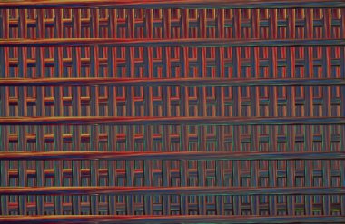 Geometrik kaplamalı güzel renklere sahip Soyut Tasarım, Yaratıcılık Arkaplanı