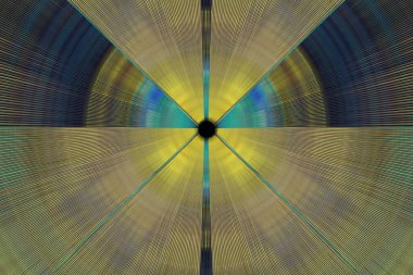 Çizgileri ve soyut arkaplanı olan renkli geometrik desen