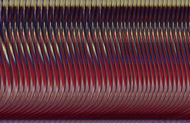 Kapak tasarımı, renkli gradyan, gelecek geometrik desen, modern soyut kaplama, şekiller ve kompozisyon