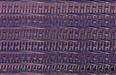 Geometrik fayanslı rengarenk deseni ve güzel renkleri olan soyut tasarım. 