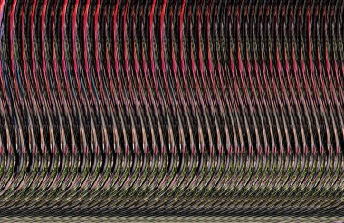 Kapak tasarımı, renkli gradyan, gelecek geometrik desen