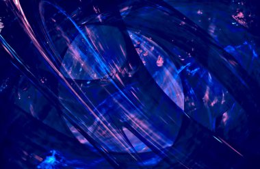 Soyut Mavi Arkaplan, desen desen çizgileri hareket halinde