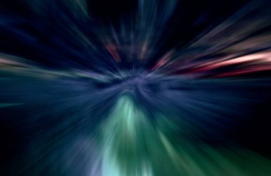 soyut ışık hareketi, koyu arkaplan, uzay broşürünü kopyala