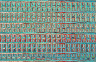 Geometrik kaplamalı güzel renklere sahip Soyut Tasarım, Yaratıcılık Arkaplanı