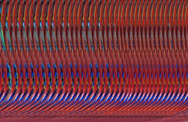 Geometrik fayanslı rengarenk deseni ve güzel renkleri olan soyut tasarım. 