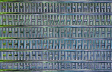 Geometrik kaplamalı güzel renklere sahip Soyut Tasarım, Yaratıcılık Arkaplanı