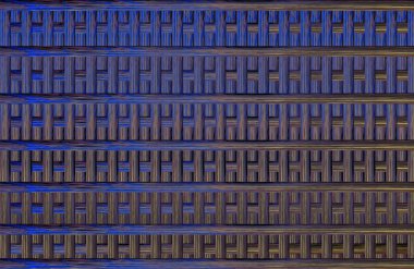 Geometrik fayanslı rengarenk deseni ve güzel renkleri olan soyut tasarım. 