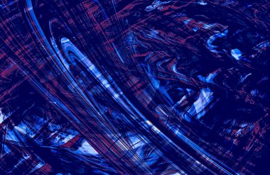 Soyut Mavi Arkaplan, desen desen çizgileri hareket halinde