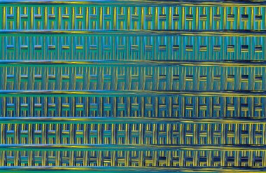 Geometrik kaplamalı güzel renklere sahip Soyut Tasarım, Yaratıcılık Arkaplanı