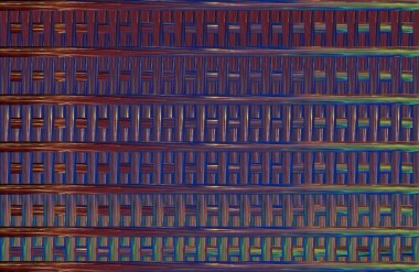 Geometrik kaplamalı güzel renklere sahip Soyut Tasarım, Yaratıcılık Arkaplanı