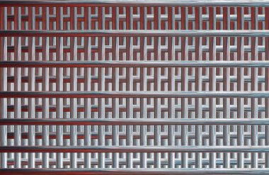 Geometrik fayanslı rengarenk deseni ve güzel renkleri olan soyut tasarım. 