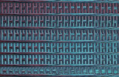 Geometrik kaplamalı güzel renklere sahip Soyut Tasarım, Yaratıcılık Arkaplanı