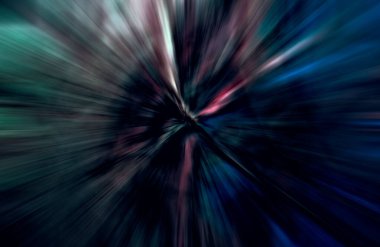 soyut ışık hareketi, koyu arkaplan, uzay broşürünü kopyala