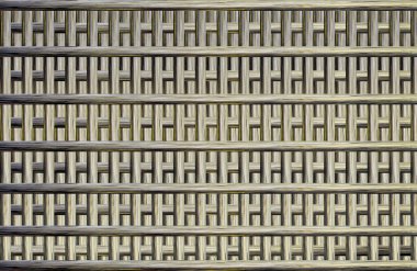 Geometrik fayanslı rengarenk deseni ve güzel renkleri olan soyut tasarım. 