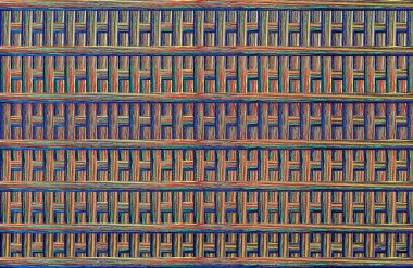 Geometrik kaplamalı güzel renklere sahip Soyut Tasarım, Yaratıcılık Arkaplanı