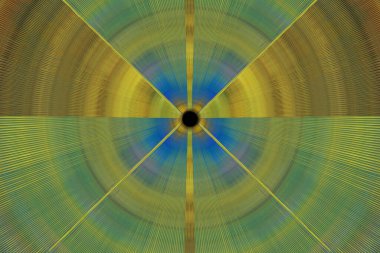 Çizgileri ve soyut arkaplanı olan renkli geometrik desen