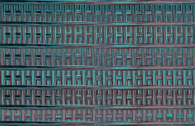 Geometrik kaplamalı güzel renklere sahip Soyut Tasarım, Yaratıcılık Arkaplanı