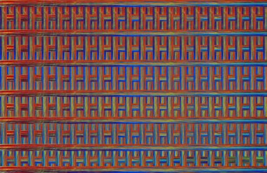 Geometrik kaplamalı güzel renklere sahip Soyut Tasarım, Yaratıcılık Arkaplanı