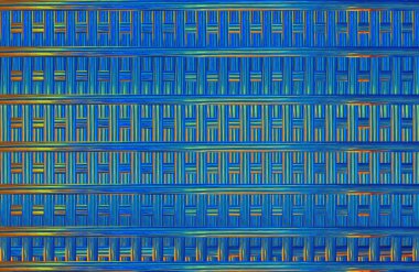 Geometrik kaplamalı güzel renklere sahip Soyut Tasarım, Yaratıcılık Arkaplanı