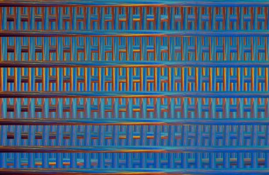 Geometrik kaplamalı güzel renklere sahip Soyut Tasarım, Yaratıcılık Arkaplanı