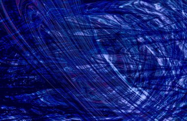 Soyut Mavi duvar kağıdı kapağı, hareket halindeki desen çizgileri, boşluğu kopyala 