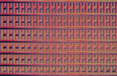 Geometrik kaplamalı güzel renklere sahip Soyut Tasarım, Yaratıcılık Arkaplanı