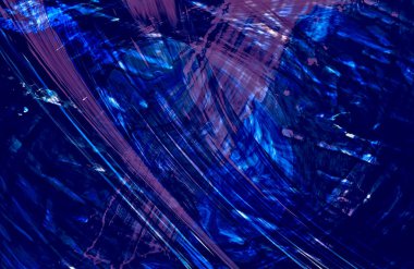 Soyut Mavi Arkaplan, desen desen çizgileri hareket halinde