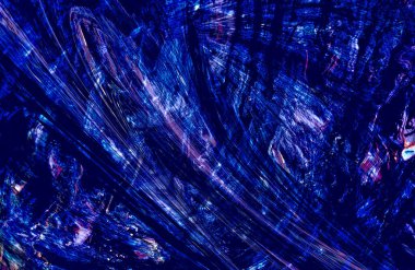 Soyut Mavi duvar kağıdı kapağı, hareket halindeki desen çizgileri, boşluğu kopyala 