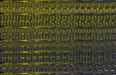 Geometrik fayanslı rengarenk deseni ve güzel renkleri olan soyut tasarım. 