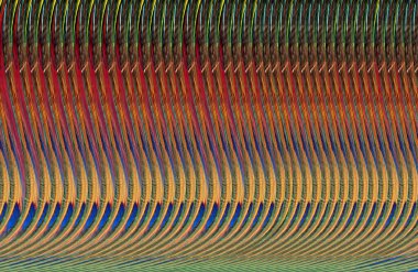 Geometrik fayanslı rengarenk deseni ve güzel renkleri olan soyut tasarım. 