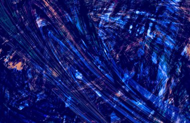 Soyut Mavi Arkaplan, desen desen çizgileri hareket halinde