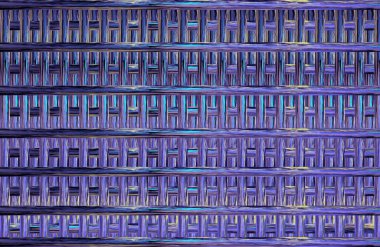 Geometrik kaplamalı güzel renklere sahip Soyut Tasarım, Yaratıcılık Arkaplanı