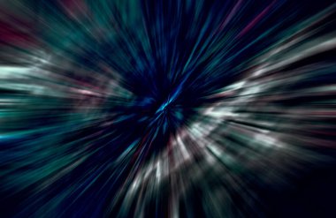 soyut ışık hareketi, koyu arkaplan, uzay broşürünü kopyala