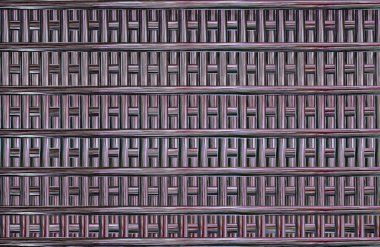 Geometrik kaplamalı güzel renklere sahip Soyut Tasarım, Yaratıcılık Arkaplanı