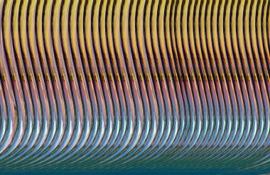 Kapak tasarımı, renkli gradyan, gelecek geometrik desen