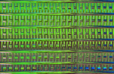 Geometrik kaplamalı güzel renklere sahip Soyut Tasarım, Yaratıcılık Arkaplanı